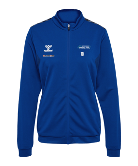 Hummel AUTHENTIC PL Trainingsjacke Damen Blau F7045