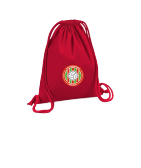 Merch Organic Premium Cotton Gymsack Classic Red | logo4c