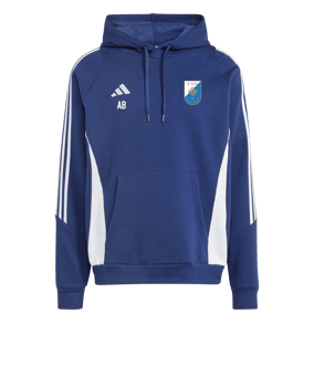 adidas Tiro 24 Hoody Blau Weiss