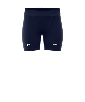 Nike Pro Strike Short Damen Blau Weiss F410