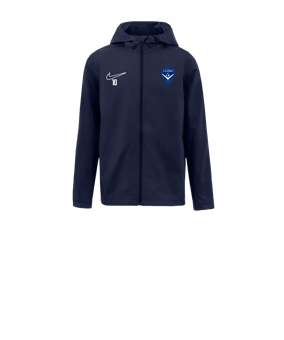 Veste de pluie Nike Academy 25 enfants bleu F410 