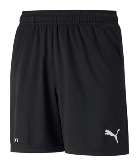 PUMA teamRISE Short Kids Schwarz Weiss F03