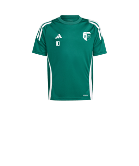 adidas Tiro 24 Trikot Kids Grün Weiss
