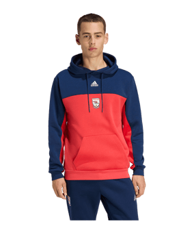 adidas FC Arsenal London 92-94 Hoody Rot - rot