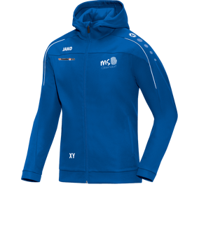 JAKO Classico Kapuzenjacke Blau F04