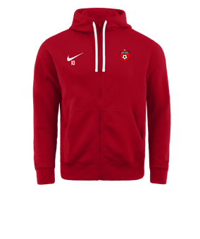 Veste à capuche Nike Park 20 Fleece rouge blanc F657