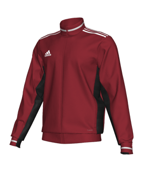 adidas MT19 Trainingsjacke Damen Weiß Rot - weiss