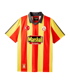 Galatasaray Istanbul Retro 1999-2000 Shirt Geel - geel