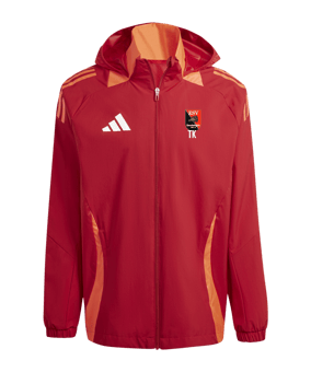 adidas Tiro 24 Competition Allwetterjacke Rot