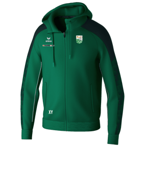 Erima Evo Star Kapuzenjacke Grün Fsmaragdpinegrove