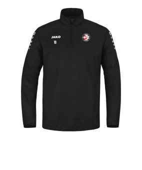 Coupe vent 1/2 zip team JAKO équipe Rainzip noir F800 