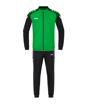 JAKO Performance Polyesteranzug Kids Grün F221 - gruen