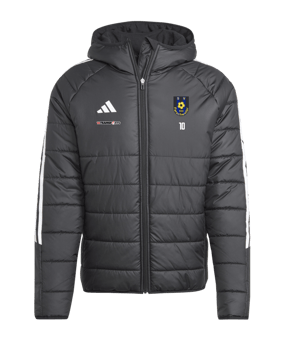 adidas Tiro 24 Winterjacke Schwarz Weiss