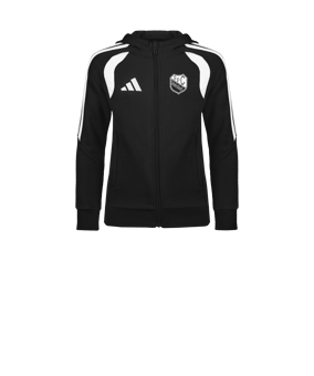 adidas Tiro 26 League Kapuzenjacke Kids Schwarz