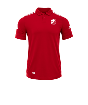 adidas Squadra 25 Polo Rot