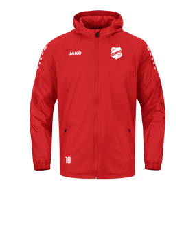 JAKO Team 2.0 Allwetterjacke Rot F100