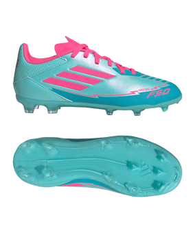 adidas F50 League FG La Vida Tropical Messi Kids Türkis - tuerkis