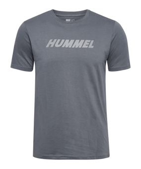 Hummel Elemental Logo Cotton T-Shirt Grau F2864 - grau