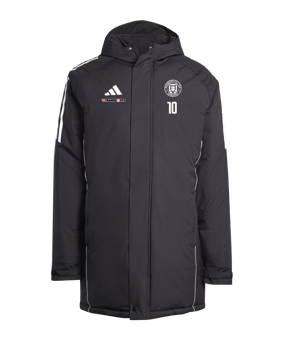 adidas Tiro 24 Winterjacke Schwarz Weiss