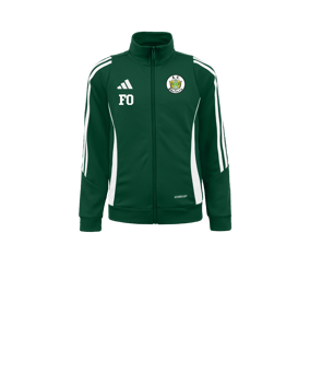 adidas Tiro 24 Trainingsjacke Kids Grün Weiss