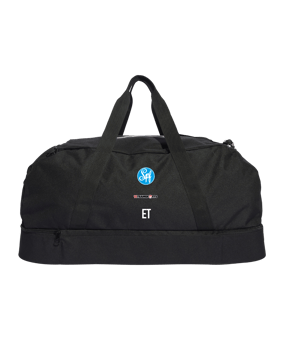 adidas Tiro League Duffel Bag Gr. L Schwarz Weiss