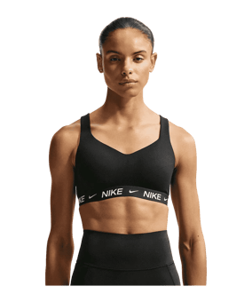 Nike Indy High Sport-BH Damen Schwarz F011