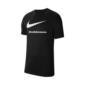 Nike Park 20 T-Shirt Swoosh Schwarz F010