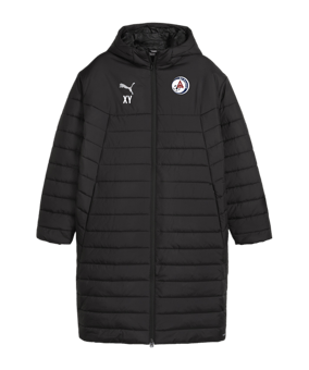 PUMA teamFINAL Bench Jacke Schwarz F03