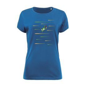 Merch Expresser 2.0 T-Shirt Damen Blue | #lines