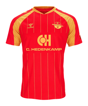 hummel SC Paderborn Shirt Away 2026/2027 Rood K3991 - rood