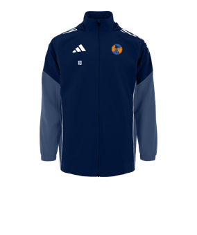 adidas Tiro 25 Competition veste de pluie bleu 
