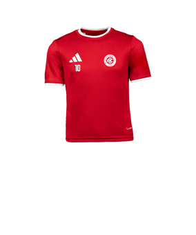 adidas Entrada 26 Trikot Kids Rot