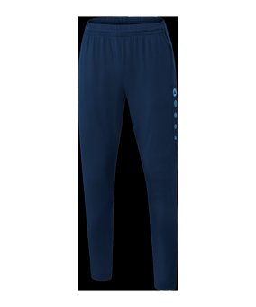JAKO Premium Trainingshose Damen Blau F95 - blau