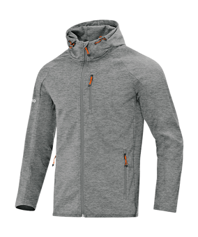 JAKO Softshelljacke Light Grau F40