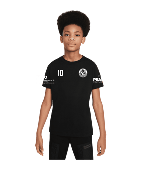 Nike Park 20 T-Shirt Kids Schwarz Weiss F010