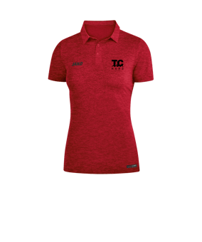 JAKO Premium Basics Poloshirt Damen Rot F01