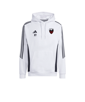 adidas Tiro 24 Hoody Weiss Schwarz