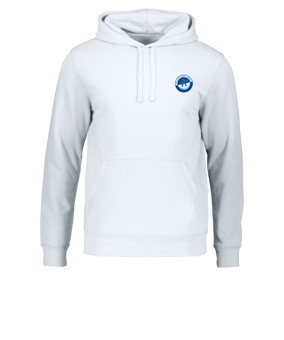 Merch Drummer 2.0 Hoody White | #justlogo1c