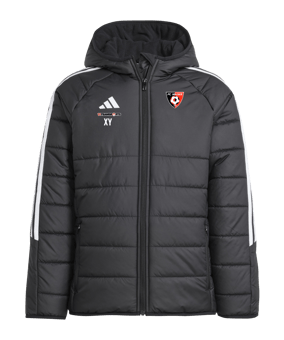 adidas Tiro 24 Winterjacke Kids Schwarz Weiss