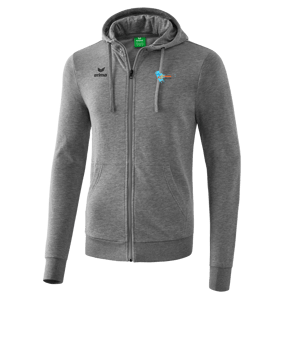 Erima Basic Kapuzenjacke Grau