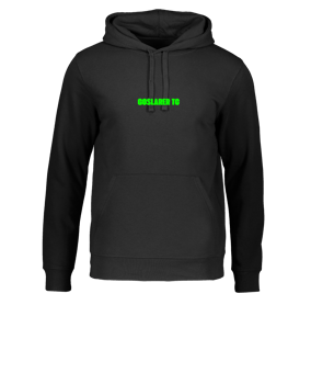 Merch Drummer 2.0 Hoody Black | #turnierserie (grün)