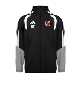 adidas Tiro 26 Regenjacke Schwarz