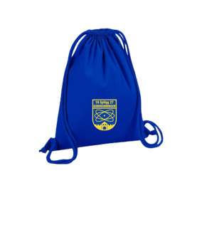 Merch Organic Premium Cotton Gymsack Bright Royal