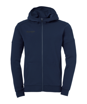 Kempa Status Kapuzenjacke Dunkelblau F02 - blau