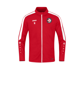 Veste en polyester JAKO Power enfants rouge blanc F100
