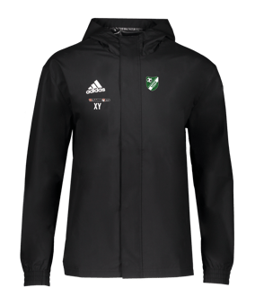 adidas Entrada 22 Allwetterjacke Kids Schwarz