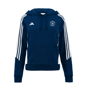 adidas Tiro 24 Hoody Damen Blau Weiss