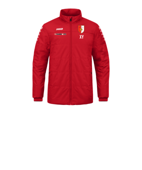 JAKO Team Coachjacke Kids Rot F100