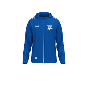 JAKO One Kapuzenjacke Kids Blau F400