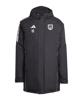 adidas Tiro 24 Winterjacke Schwarz Weiss